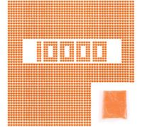 ATIL 10,000pcs Gel Ball Ammo Refill for Electric Gun Blaster Orange