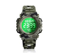 ATIMO LED 50M Waterproof Kids Digital Sport Watch - Kids Gifts, Camouflage, Japanese