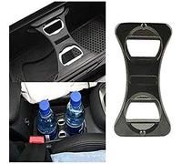 ATIN Car Bottle Opener, Lightweight Portable ABS Stainless Steel Cup Holder Divider,For Volkswagen Golf Jetta Scirocco MK5 MK6 GTi R32