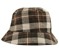 Atino Boys Summer Sun Checked Bucket Hat Black & Brown