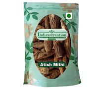 Atish Mithi-Aconitum Palmatum-Raw Herbs-Ativisha Sweet-Atiwisha-Ateesh-Jadi Booti-Single Herbs (1000 Gram)
