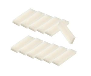 ATITOWEL Aquarium Bio Sponge Replacement White Foam Filter Inserts Block Fits Fluval 204 205 206 304 305 306 (12 Pack)