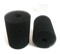ATITOWEL X-Large Foam Filter Sponges for Canister Filters and Aquaclear 70/110 Filters Overflow Filter Box Intake Round Pre-Filter 5.91" x 4.13", 2 Pack