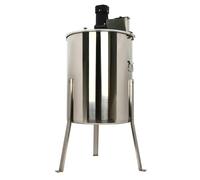 ATIVLB Electric Honey Extractor, 8 Frames Honey Spinner Extractor, Stainless Steel Beekeeping Extraction 140W 220V Honeycomb Drum Spinner With Lid, Beekeeping Extractor Equipment