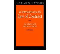 P.S. Atiyah – Atiyah's Introduction to the Law of Contract