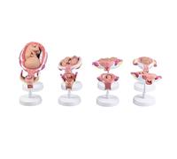 ATJSXWIN 8pcs Human Embryo Development Model, Life Size Detachable Pregnancy Fetal Growth Model