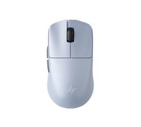 ATK Blazing Sky F1 V2 Wireless Gaming Mouse, 39 g, PAW3950 Ultra Sensor, Nordic 54L15 MCU, Optical Switches, Dual 8K, Dual-Mode 2.4G/Wired, 250H Battery (Ultimate, Pearl Blue)