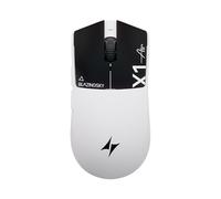 ATK Blazing Sky X1 V2 Air+ Wireless Gaming Mouse, PAW3955 Master Sensor, DPI up to 50,000, 48g Lightweight, 8K Polling, 300 Hr Battery Life, All-New Nano Coating, Dual-Mode 2.4G/Wired - White