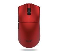 ATK Blazing Sky X1 Wireless Gaming Mouse - Ultra-Light 49-54 g, PixArt PAW3950/3950 Ultra Sensor, Quad-Mode Connectivity, 8K Polling, Optical Switches, Nordic 52840 MCU (X1, Metallic Red)