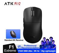 ATK BlazingSky F1 Extreme Wireless Gaming Mouse PAW3950 Ultra Dual-Mode 8000Hz 35g Lightweight E-sports FPS Mice Blue F1 Leviatan