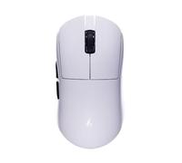 ATK Dragonfly A9 Air Wireless Gaming Mouse, PAW3950 Ultra Sensor, DPI up to 42,000, 47g Lightweight, 8K Polling, 300 Hr Battery Life, 5 Programmable Buttons, Dual-Mode 2.4G/Wired - White