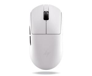 ATK Dragonfly A9 Series Wireless Gaming Mouse, Lightweight 53-57 g, PAW3950 Ultra / PAW3395 Sensor, Up to 42000 DPI, 8K Polling, Ice-Feel Coating, Tri-Mode Connectivity (A9 Plus, White)