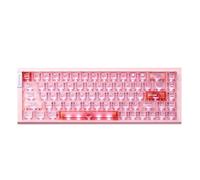 ATK RS6 Air Hall Effect Gaming Keyboard, 8K Polling, 256K Scan, 0.08 ms Latency, Adjustable 0.001-3.3 mm RT, Hard Gasket 5-Layer, Aluminum Plate, 65% 68-Key - Pink Zen