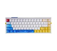 ATK RS6 Ultr 65% Wired Mechanical Gaming Keyboard, Aluminum Magnetic Switch, 8K Polling Rate, 0.08ms Ultra-Low Latency, 5-Layer Acoustic Padding, RGB Backlit, for PC Mac - White Shadow Warrior