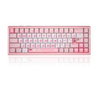 ATK RS6 Ultra Aluminum Hall Effect Gaming Keyboard - 65% Compact 68 Keys, 0.001 mm RT, 8K Polling, Hot-Swappable, RGB (Pink-TTC RGB Magneto)