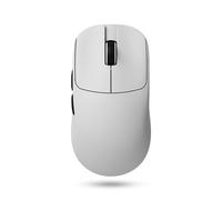 ATK VXE MAD R+ Wireless Gaming Mouse, PAW3395 Sensor, DPI up to 26,000, 42g Lightweight, 150 Hr Battery Life, Smooth Ice-feeling Coating, Dual-Mode 2.4G/Wired - White