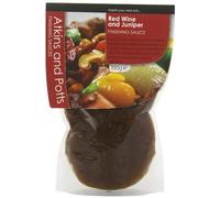 Atkins and Potts Red Wine and Juniper Finishing Sauce 350 g (Pack of 6)
