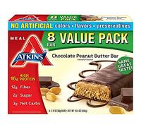 Atkins Chocolate Peanut Butter 8 Meal Bars