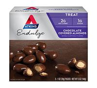 Atkins, Endulge, Chocolate Covered Almonds, 5 Packs, 1 oz (28 g) Each