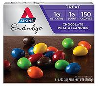 Atkins Endulge Chocolate Peanut Candies 170 g, Sugar Free, Low Carb