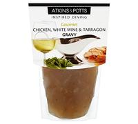 Atkins & Potts Chicken Gravy with White Wine & Tarragon (350g)