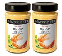 Atkins & Potts - Seafood Sauce with Lemon Zest and Dill 190g | Pack of 2