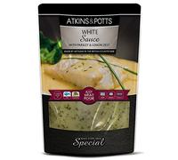 Atkins & Potts White Sauce, with Parsley and Lemon Zest Finishing Sauce, 350 g