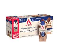 Atkins Ready To Drink Shake, Milk Chocolate Delight, 11-Ounce Aseptic Contain.