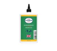 Atkinson Oil Co. Biodegradable 2-Stroke Engine Oil 100 ml - Garden Machinery Lubricant for 2-Stroke Lawn Mowers, Strimmers, Chainsaws, Brush Cutters, Hedge Trimmers & Blowers