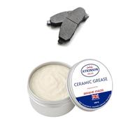 Atkinson Oil Co. Ceramic Brake Pad Grease - Premium Synthetic Formula with Boron Nitride - 100g Tube - Made in UK - Extended Service Life, Noise Elimination & Anti-Corrosion