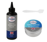 Atkinson Oil Co. Metal Working Kit | Cutting Fluid 100 ml & Tapping Compound 30 g - Smoother Drilling/Reaming & High-Load Thread Cutting, Longer Tool Life