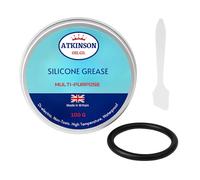 Atkinson Oil Co. Premium Silicone Grease - Waterproof, High-Temperature, Multi-Purpose, Plastic & Rubber Safe, Electrical Insulating Grease 100 g