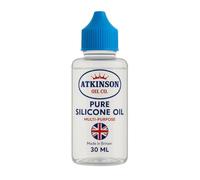 Atkinson Oil Co. Pure Silicone Oil 30ml - For Acrylic Paint Pouring, Treadmills, Sewing Machines, 3D Printers, Fishing Reels & More - Non-Toxic, Odourless, Long-Lasting Lubricant