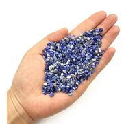 AtkitS Kinds Mini 3-5mm Natural Crystal Gravel Bulk Healing Mineral Specime Gemstones Gem Natural Quartz Crystals home decor(Sodalite)