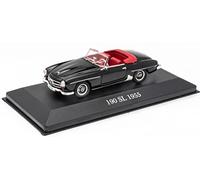 ATL7905001-MERCEDES BENZ 190SL 1955 convertible open black-ELIGOR-1/43