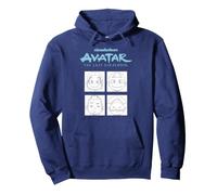 ATLA Groub Scene Chibi Characters Retro Cartoon Pullover Hoodie