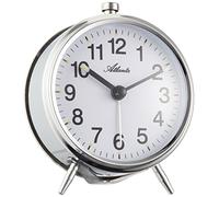 Atlanta 1051-19 Alarm Clock with Luminous Hands Analog