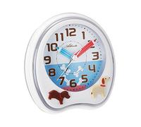 Atlanta 1719-0 Children's Alarm Clock Analogue White