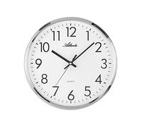 Atlanta 4316 Analogue Wall Clock Silver, silver colours