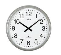 Atlanta 4449 XXL Radio-Controlled Wall Clock Metal 43 cm for Indoor and Outdoor Use