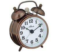 Atlanta Alarm Clock Analogue 1068-18 Mech. Copper
