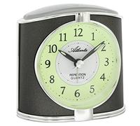 Atlanta Alarm Clock Analogue 1385-4 Black