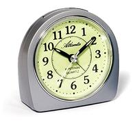 Atlanta Alarm Clock with Silver 1586-19