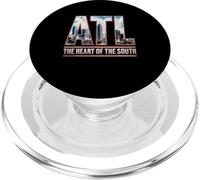 Atlanta ATL City Skyline Modern Art The Heart Of The South PopSockets PopGrip for MagSafe