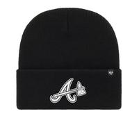 Atlanta Braves Men's Haymaker MLB 47 Knitted Cuff Beanie in Black Atlanta Braves Black One Size