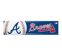 Atlanta Braves Official MLB 30cm x 7.6cm Bumper Sticker