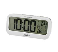 Atlanta Digital Alarm Clock White With 2 Alarm Times 2850/0