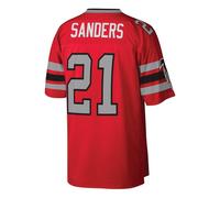 Atlanta Falcons Deion Sanders NFL American Football Jersey 1989 Red Mens