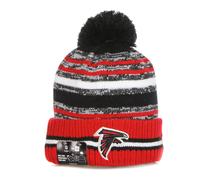 Atlanta Falcons Pom Pom Beanie Hat- unisex- New Era- Accessories- Multicolor- ONE SIZE- Accessories ONE SIZE