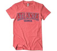 Atlanta Georgia T-Shirt Red-Heather